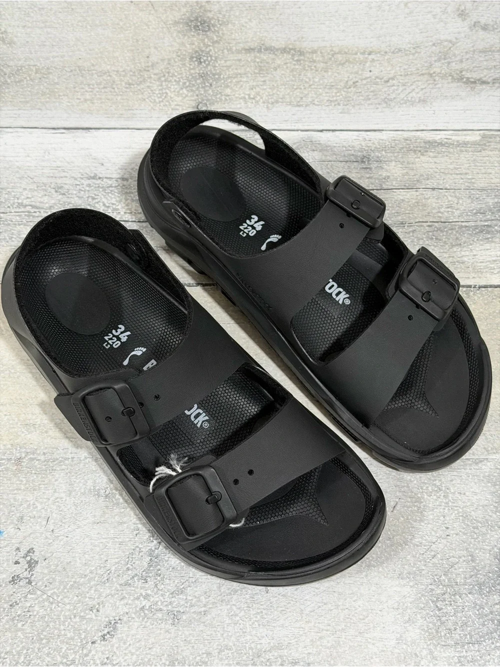 BIRKENSTOCK Mogami Kids Birko-Flor - Black - Size - 34.EU / 3.US